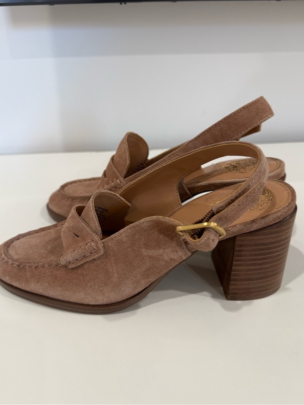 NWOB Vince Camuto Vince Camuto Women's Gemma Slingback Loafer Pumps size 8 - Picture 9 of 11